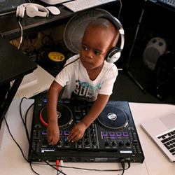 Two Year Old DJ From South Africa