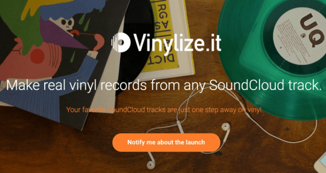 Vinylize.it Turns Any Soundcloud Track Into Vinyl