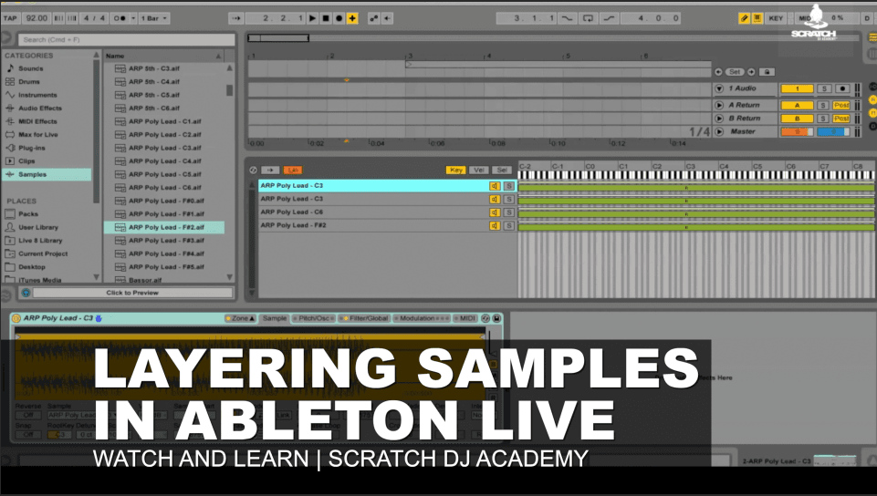 Layering Samples in Ableton Live | Brent Tactic | Watch and Learn