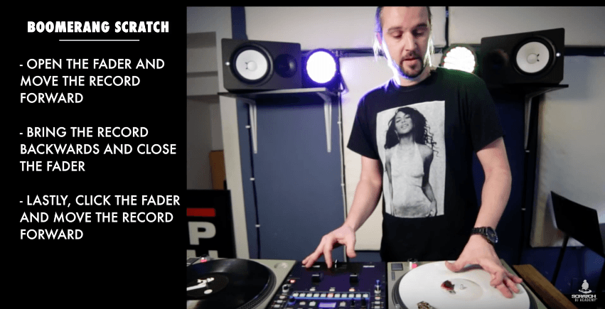 DJ Dirty Digits | Boomerang Scratch | WATCH AND LEARN