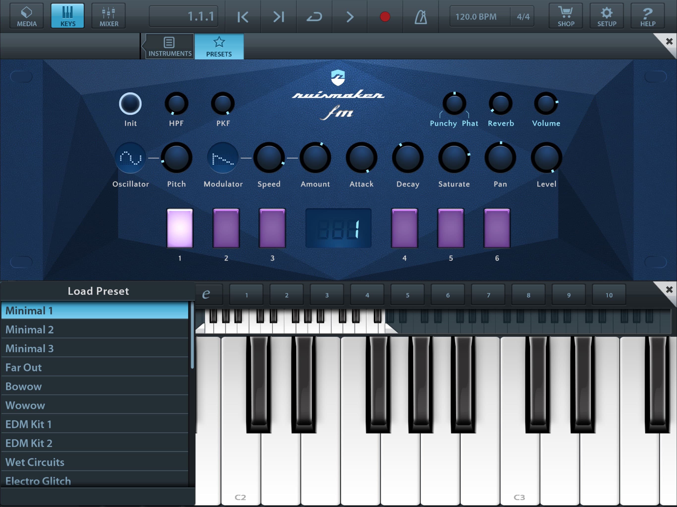 Ruismaker Brings FM Drum Synthesis To iOS