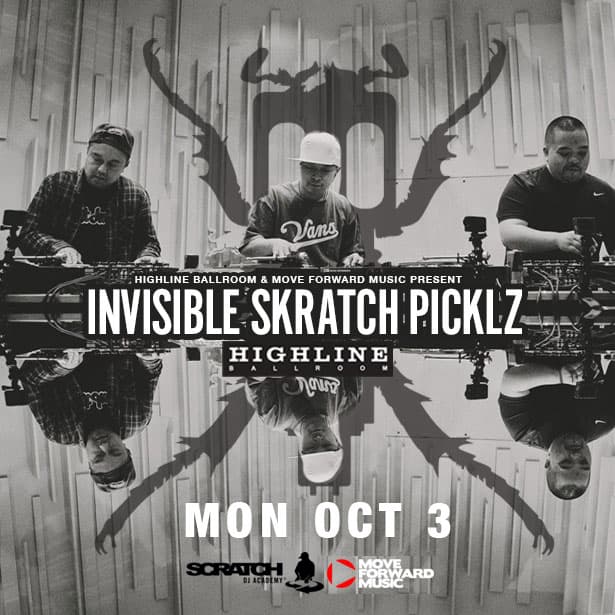 Invisibl Skratch Piklz Preforming Live In NYC October 3rd