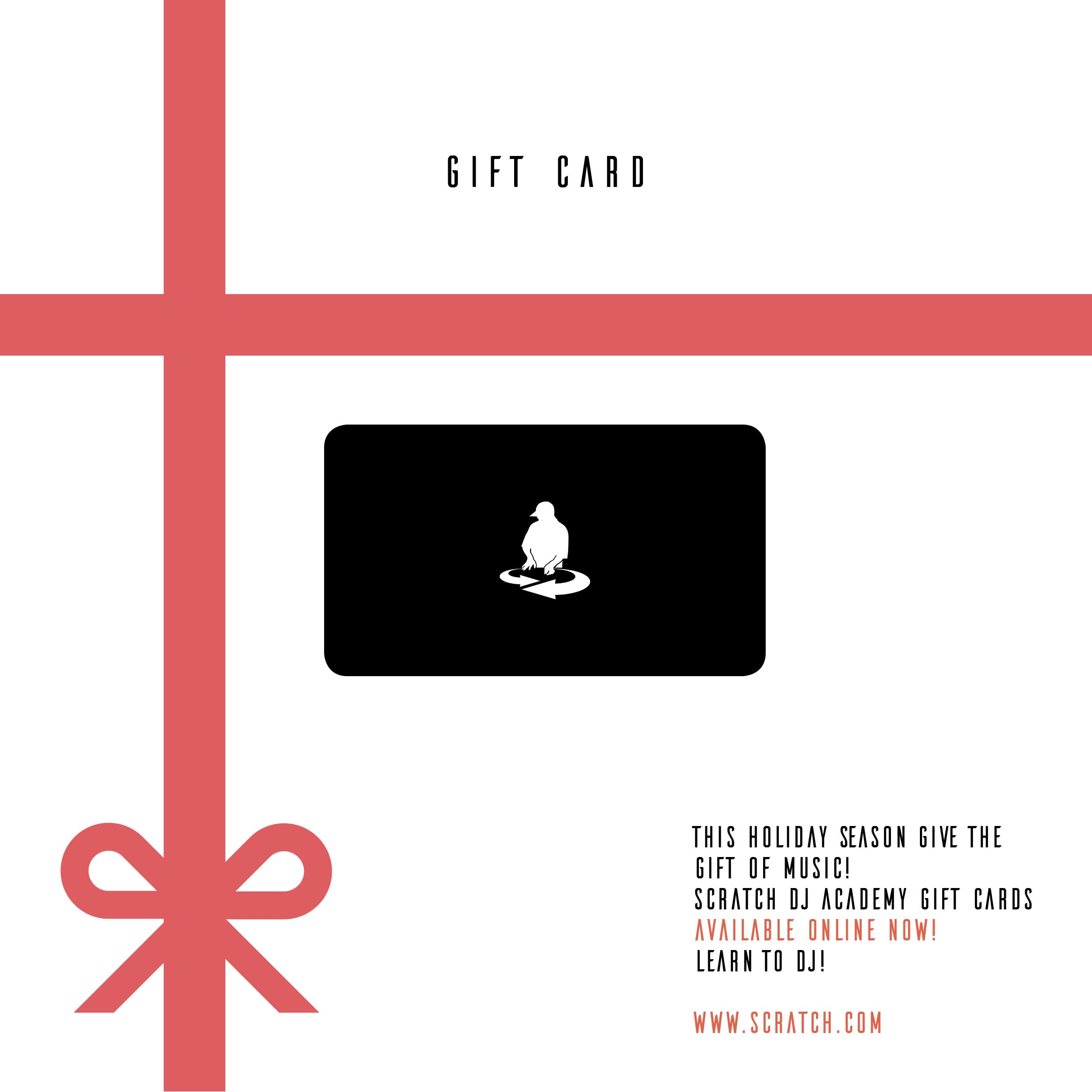 Scratch DJ Academy Gift Cards