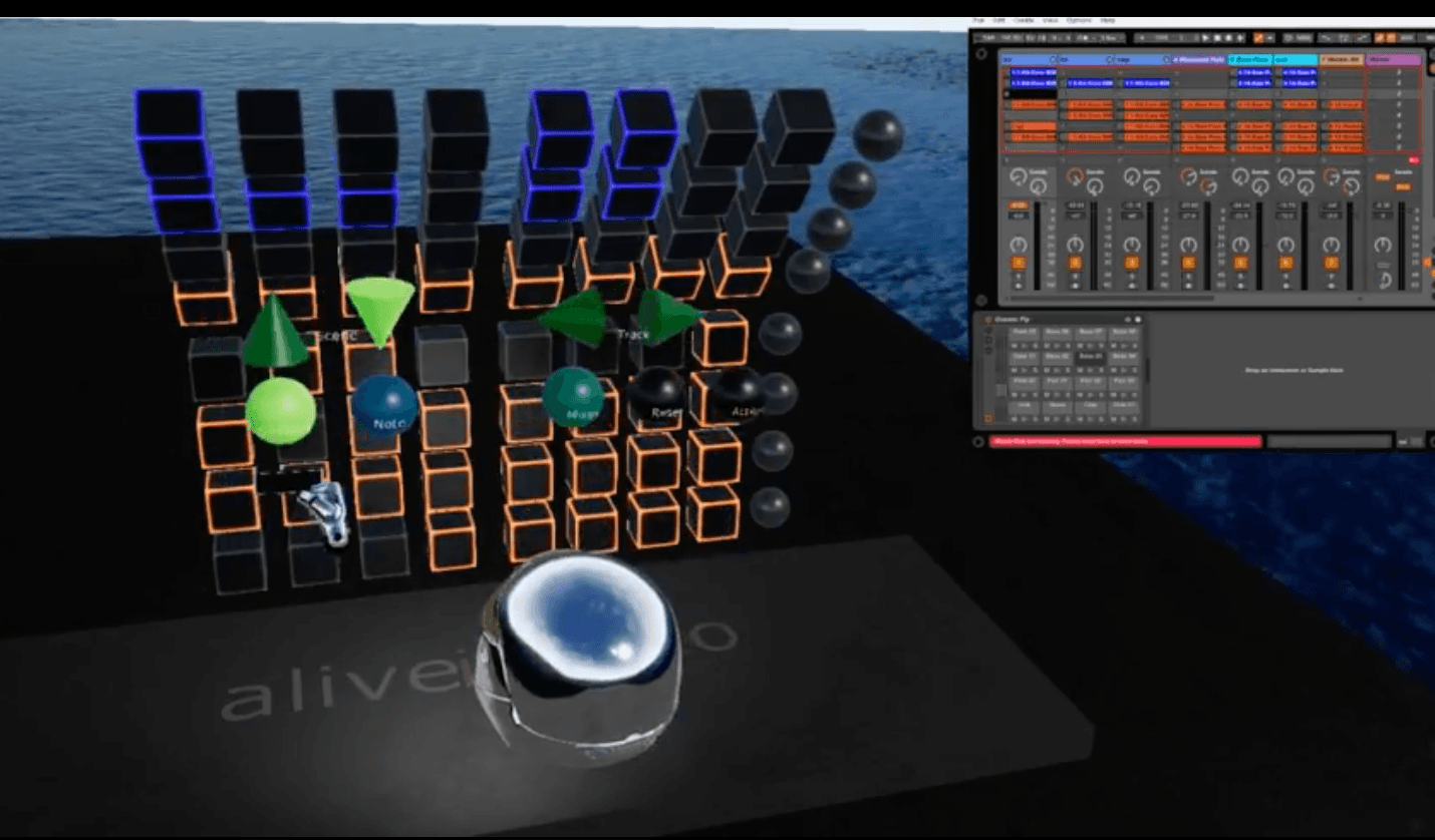 Making Beats in Ableton Using VR